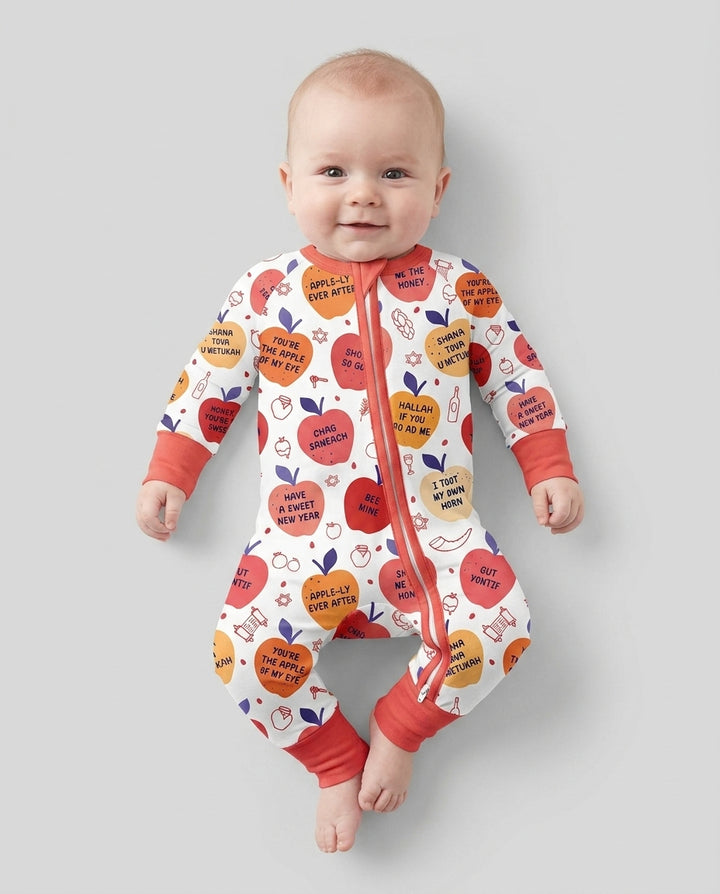 Rosh Hashanah Funny Jewish Puns Bamboo Convertible Zippy