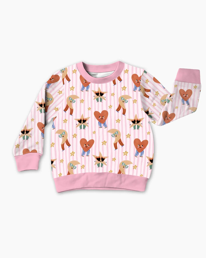 Sudadera de cuello redondo de bambú Dance More Dances