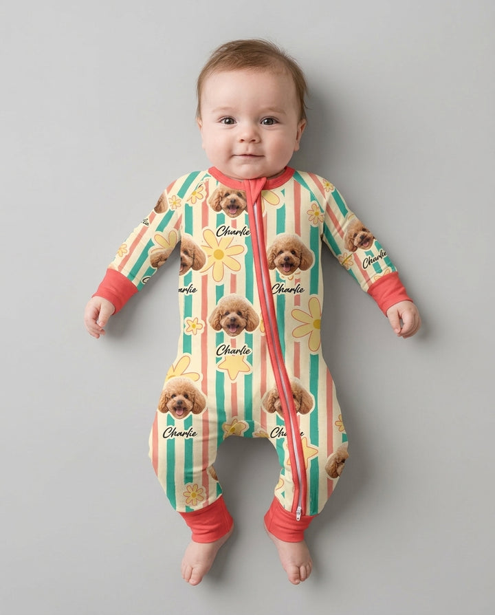 Funny Pet Pattern Bamboo Convertible Zippy