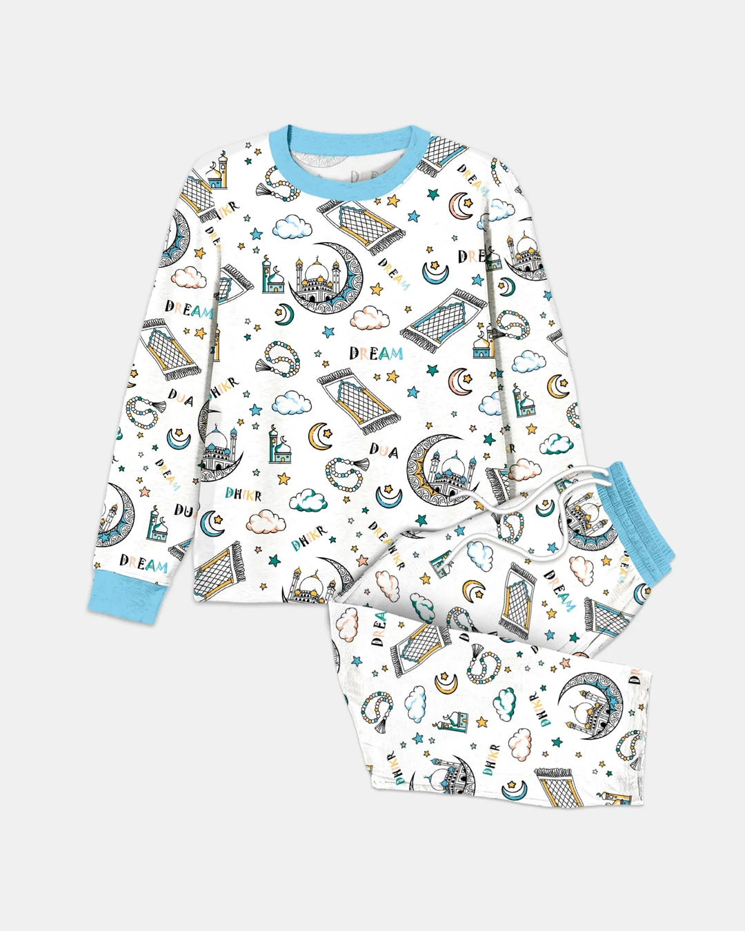 Dua, Dhikr, Dream Matching Family Men's Pajama Set