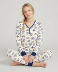 Ballpark Bash Bamboo Women Pajama Set