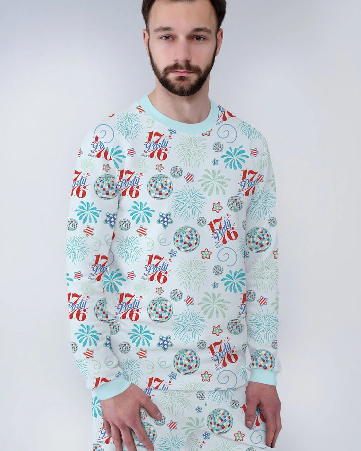 Land Of Free Family Matching Men's Pajama Set