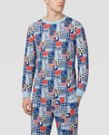 World Soccer God Bless America Bamboo Men's Pajama Set