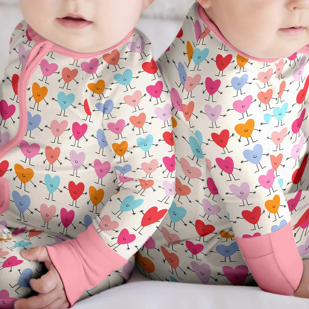 Gerippte Babykleidung mit individuellem Foto - Weich &amp; Skizzenhaft