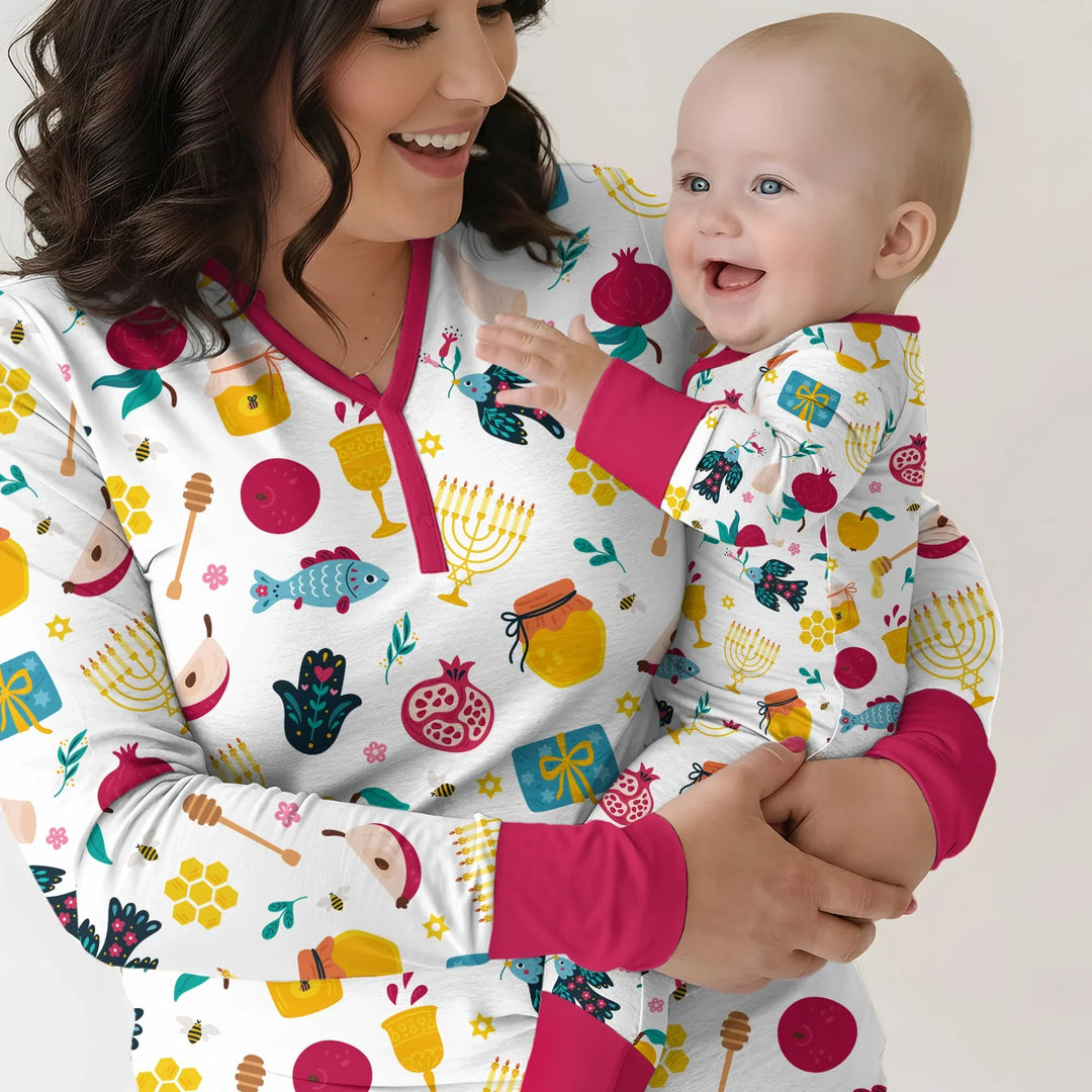 Vorlage Bambus Damen Pyjama Set