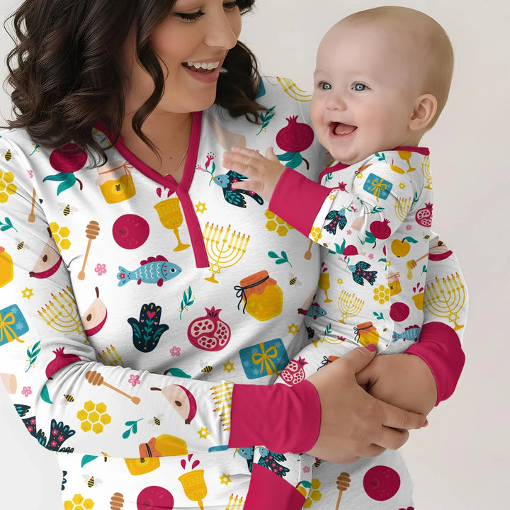Vorlage Bambus Damen Pyjama Set