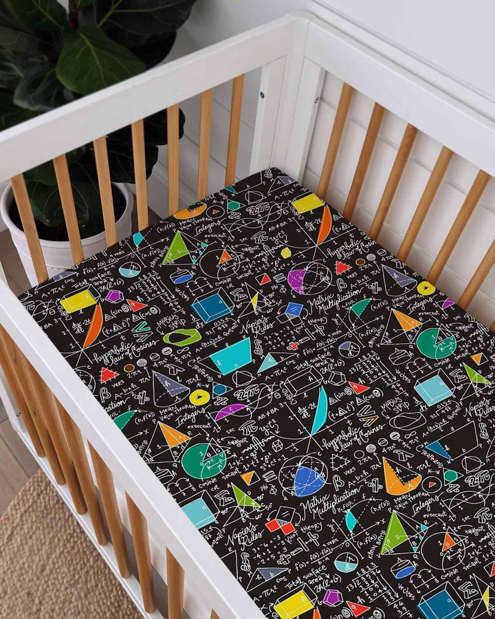 STEM Sketchbook Bamboo Fitted Crib Sheet