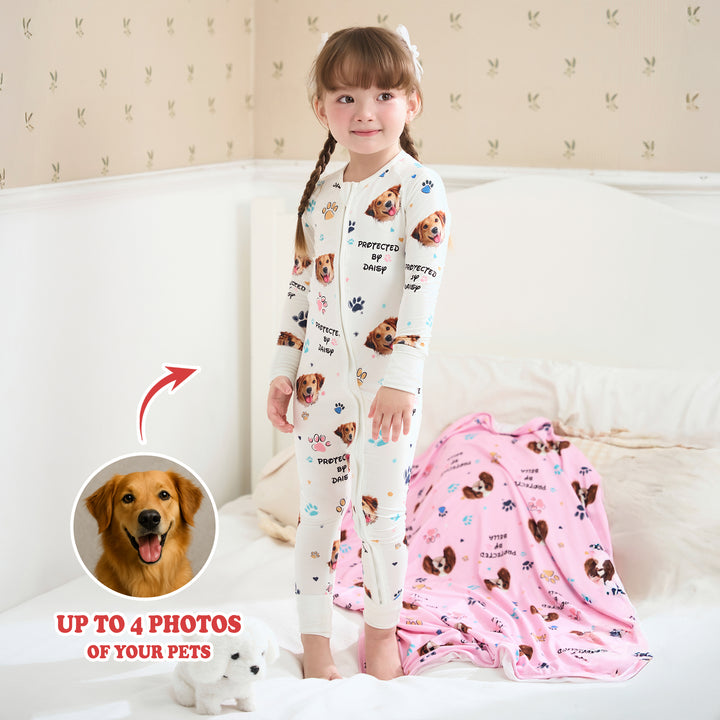 Gerippte Babykleidung mit individuellem Foto - Weich &amp; Skizzenhaft