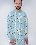Funny Seagull MOM Bamboo Men's Pajama Set