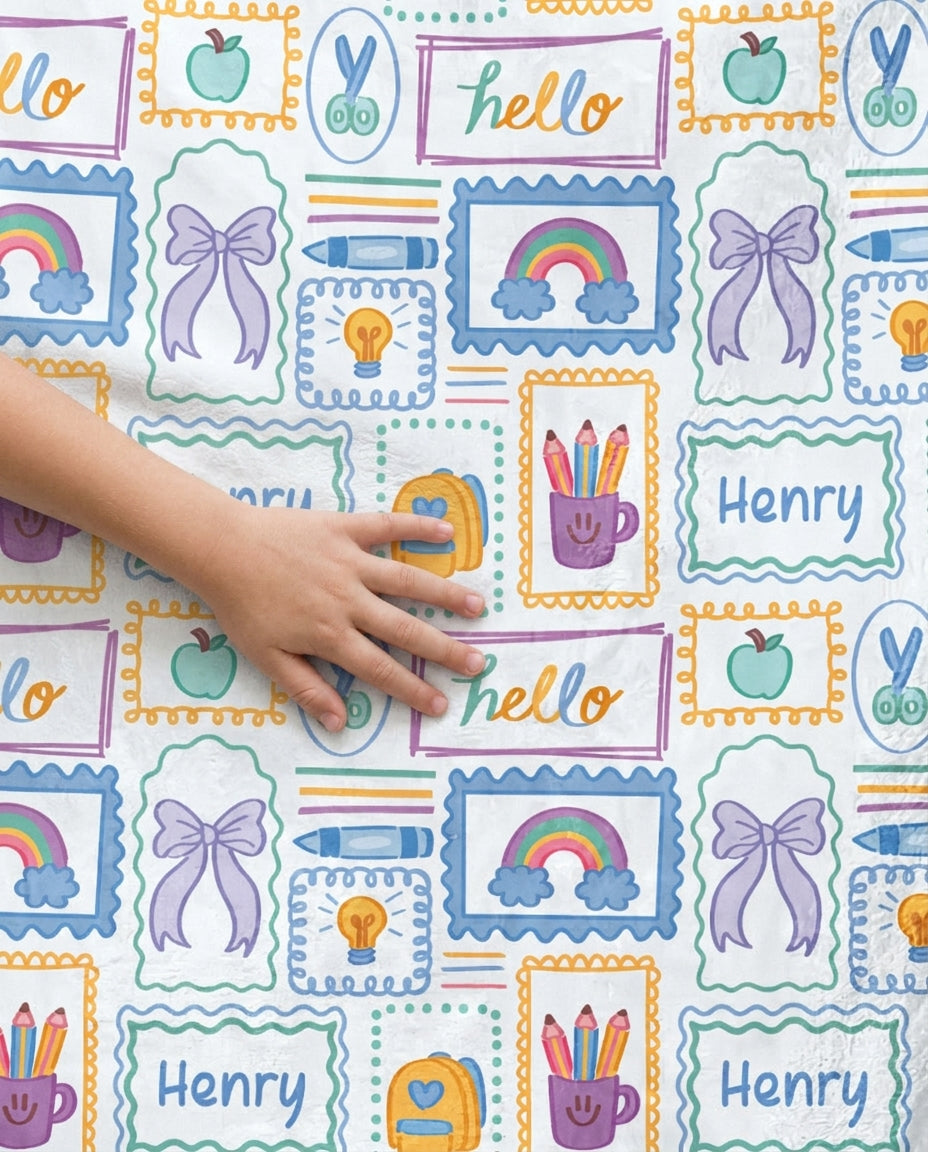 Vorlage Quilt Decke