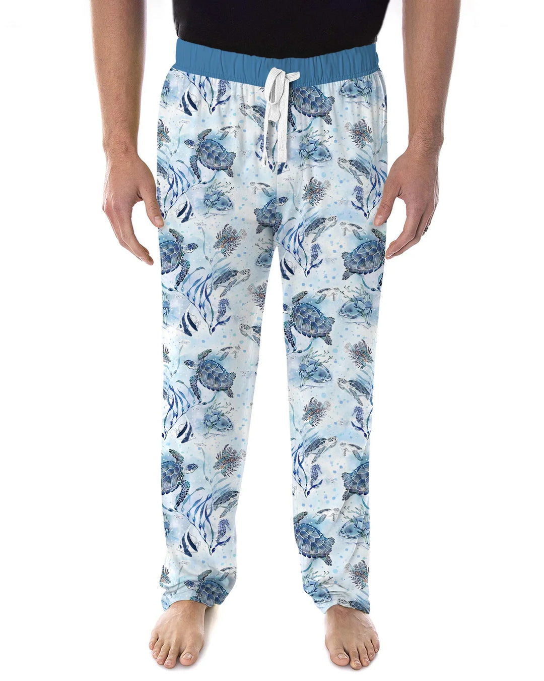 Little Turtles Family Matching Bamboo Men's Pajama Set