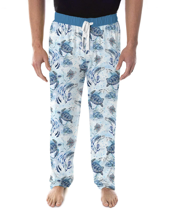 Little Turtles Family Matching Bamboo Men's Pajama Set