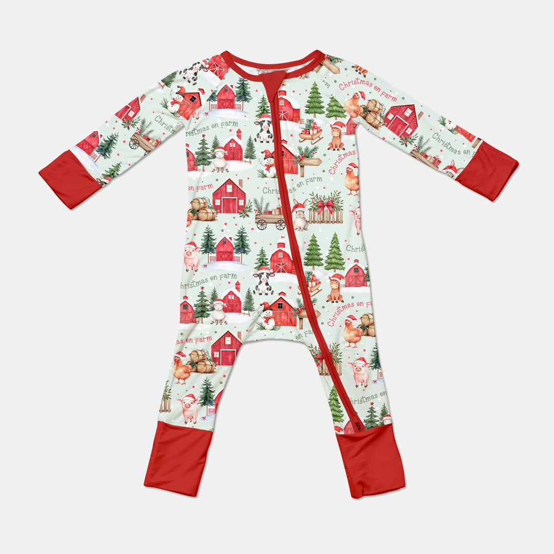 Christmas on Farm Convertible Zippy