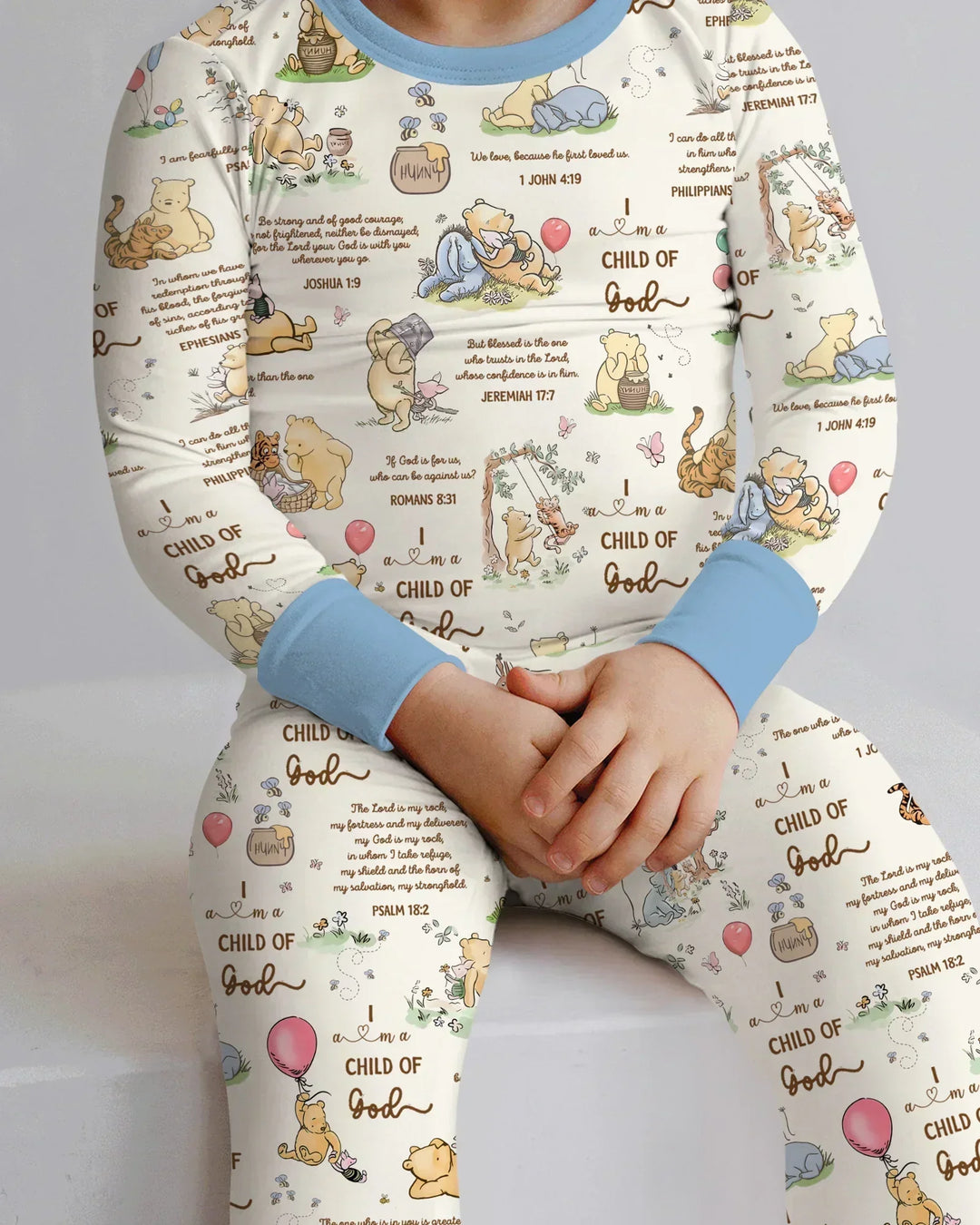 Child of God Whimsy Woodland Two Piece Long Sleeve Pajama Set