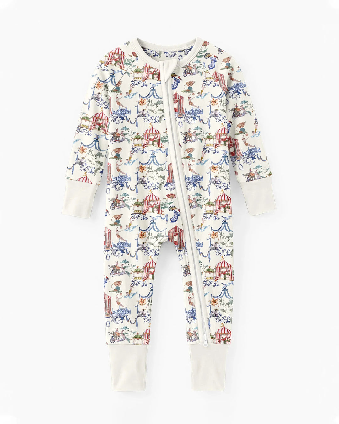Vintage Lousiana Circus Toile Family Matching Bamboo Convertible Zippy