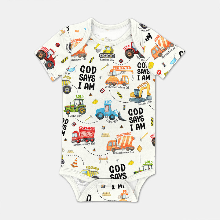 God Says I Am Boy BodySuit