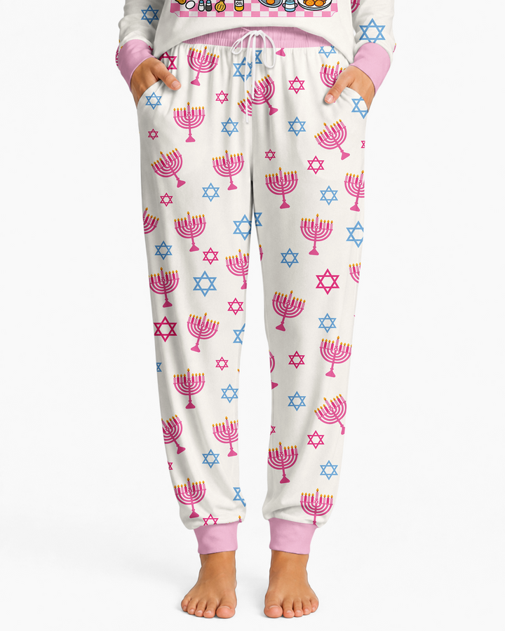 Latkes Recipe Bamboo Women Pajama Set