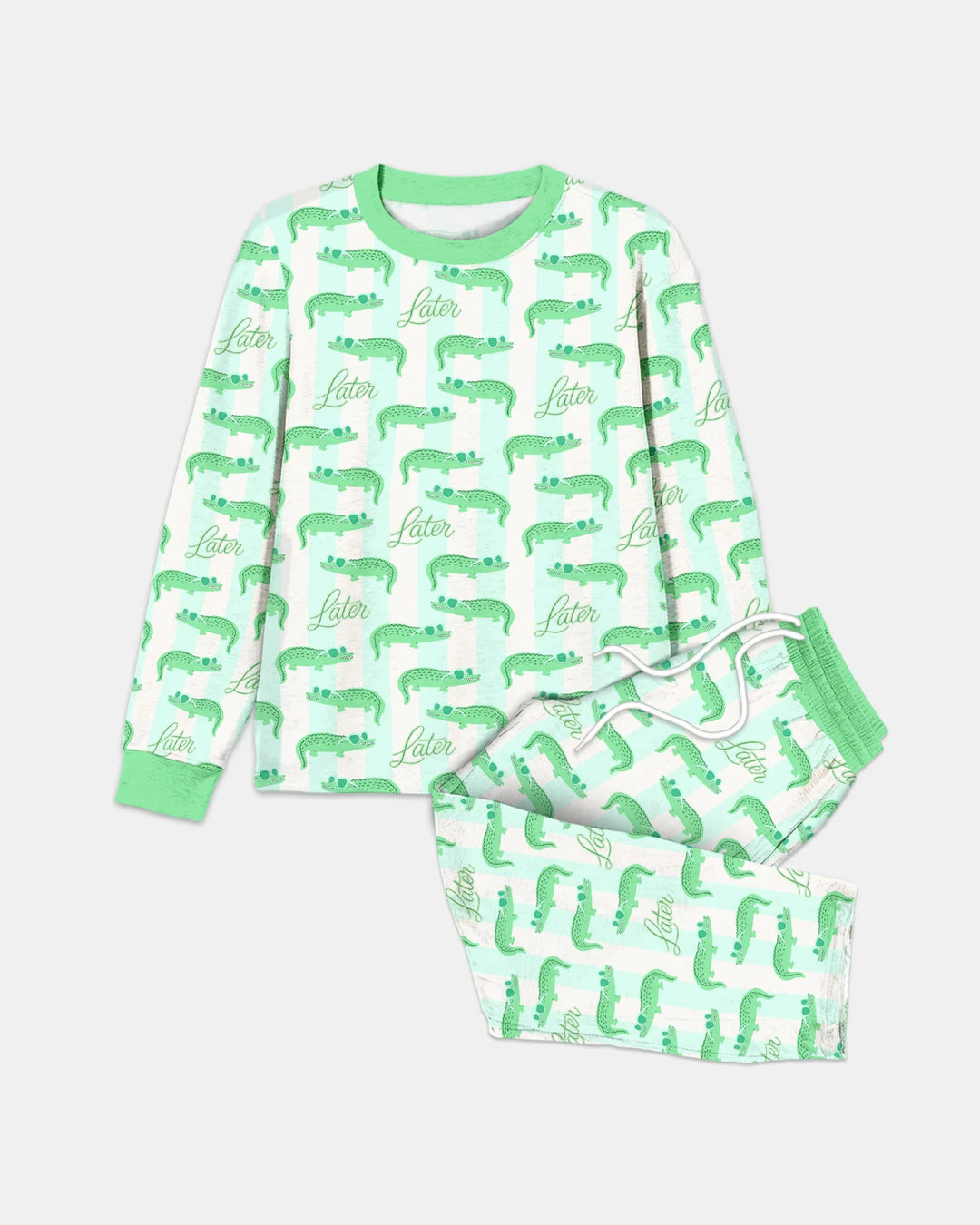 Later Gator Men's Pajama Set