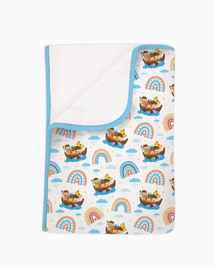 Noah’s Ark & God’s Rainbow Promise Blanket