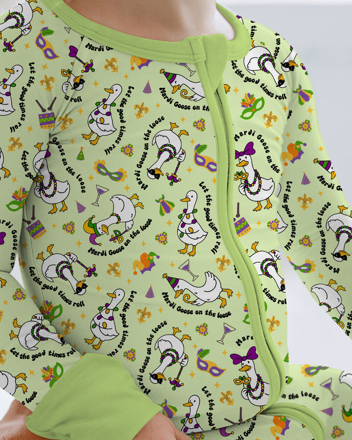 Mardi Gras Silly Goose Convertible Zippy