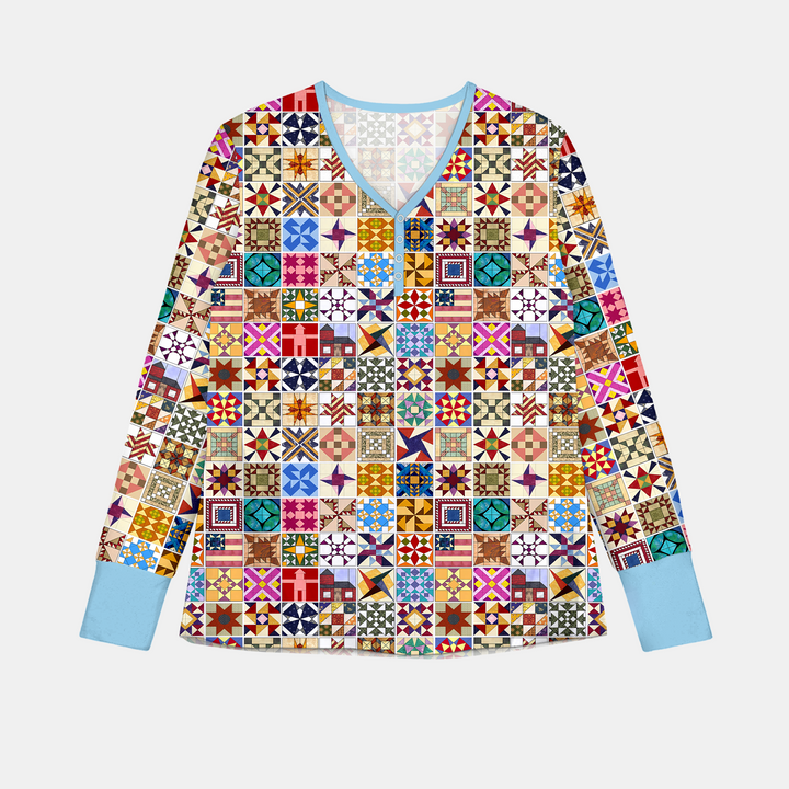 Heritage Quilt Women Pajama Set