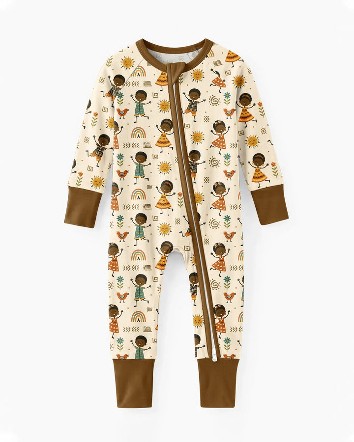 Cute African Heritage Bamboo Convertible Zippy