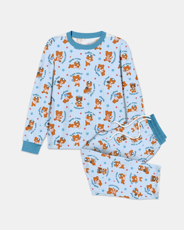 Born To Play Baseball Bamboo Men's Pajama Set
