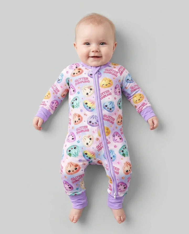 Glitter Dumpling Bamboo Convertible Zippy