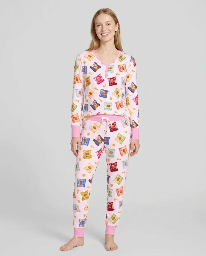 Vorlage Bambus Damen Pyjama Set