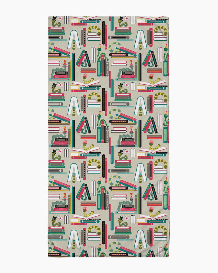 Bookworm Adventures Bamboo Beach Towel