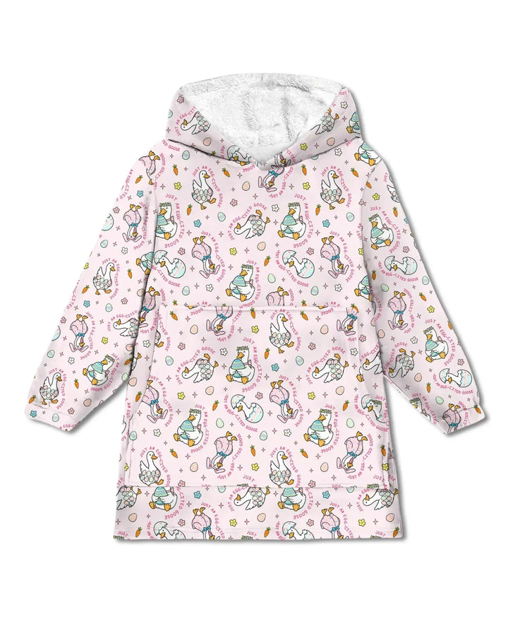 Easter Silly Goose Wearable Blanket Hoodie