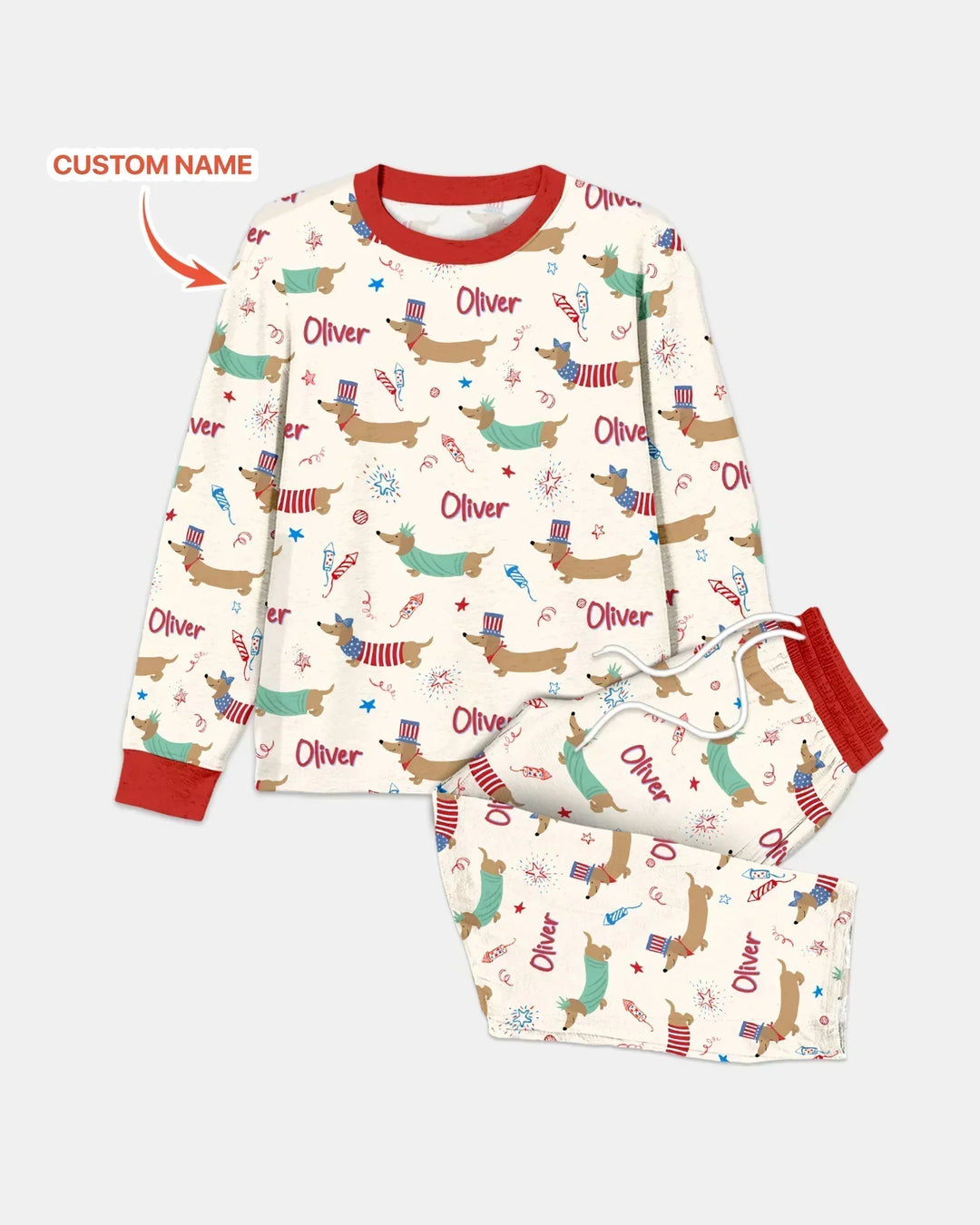 250 Years Of Freedom Bamboo Men's Pajama Set