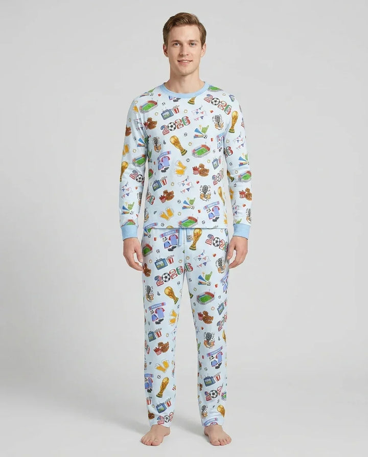 Dreaming of The Cup Bamboo Men's Pajama Set