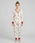 Vorlage Bambus Damen Pyjama Set