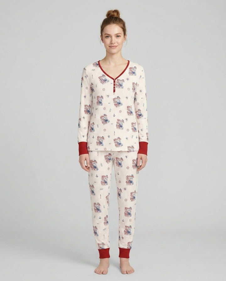 Spilling The Tea Since 1773 Family Matching Bamboo Women Pajama Set