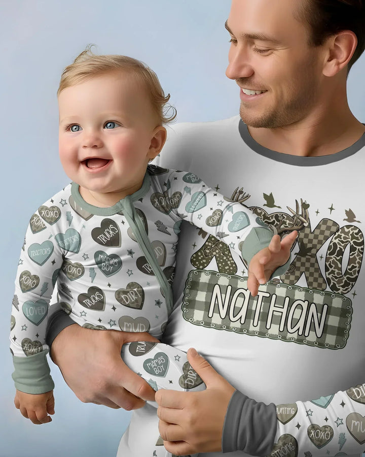 Vorlage Benutzerdefiniertes Herren-Pyjama-Set