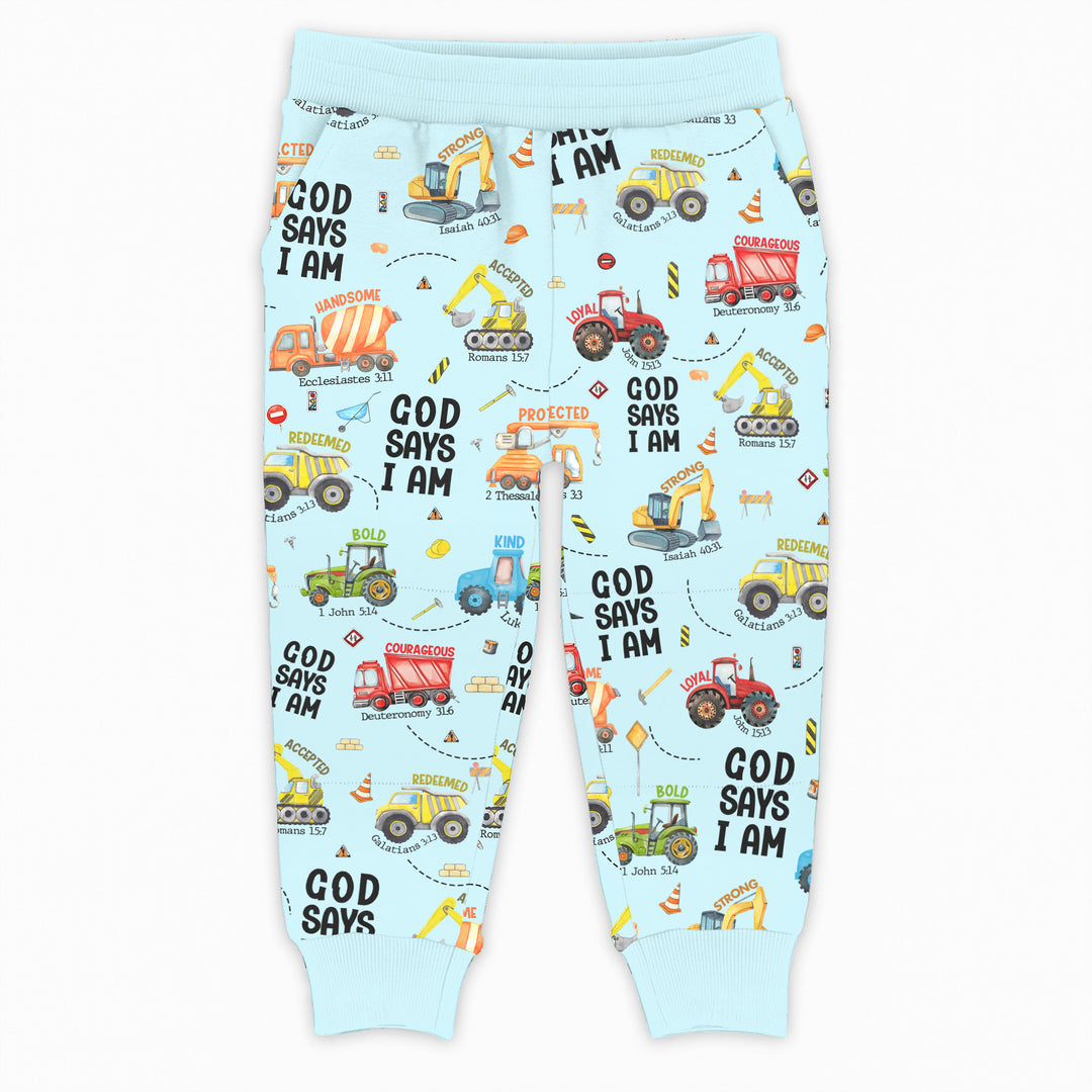 God Says I Am Boy Jogger