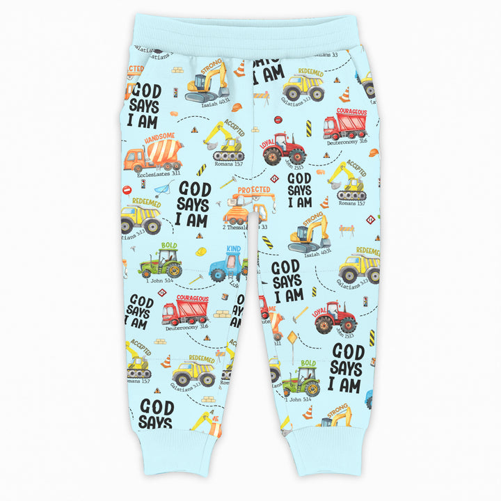 God Says I Am Boy Jogger