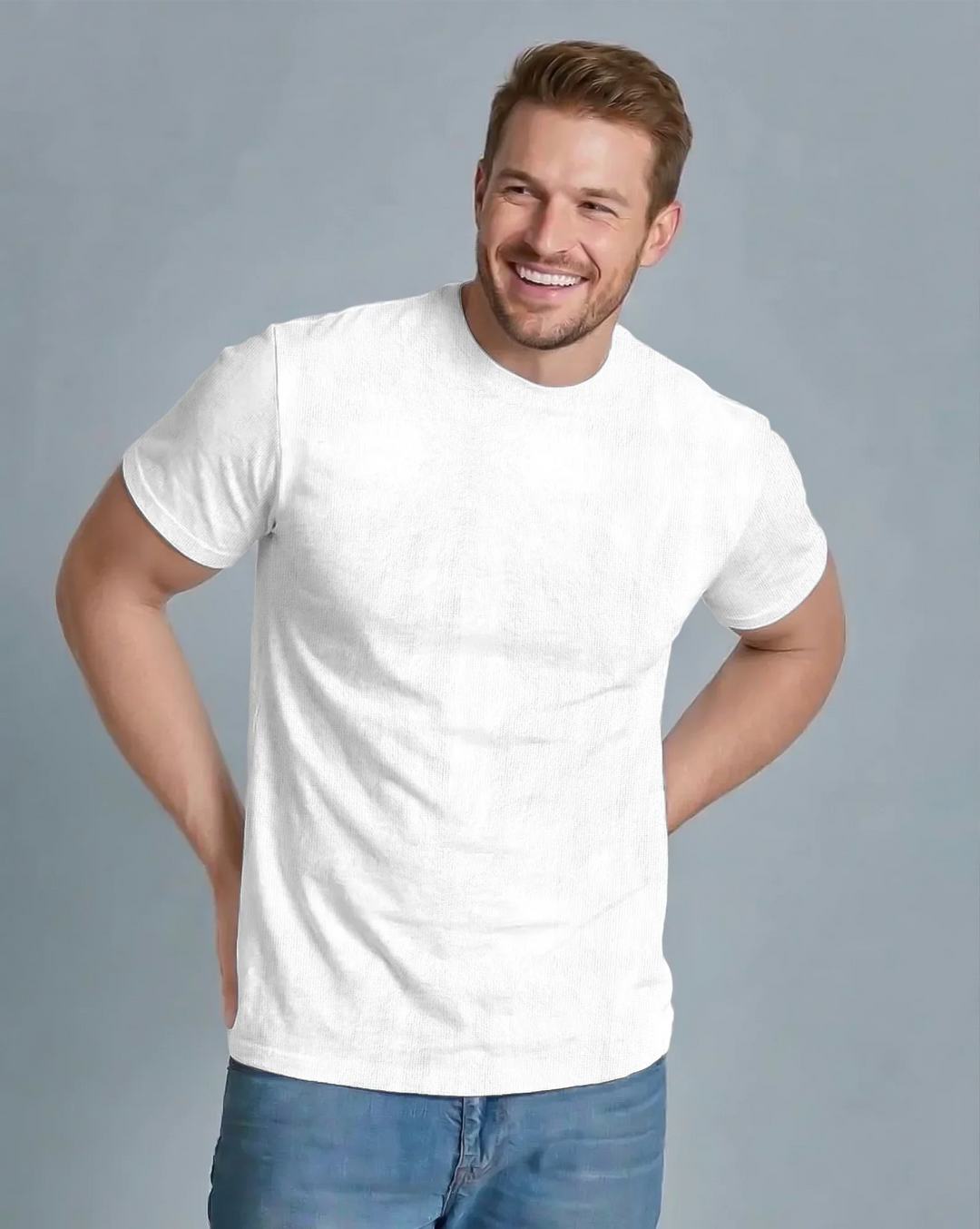 Solid color Bamboo Men T-Shirt