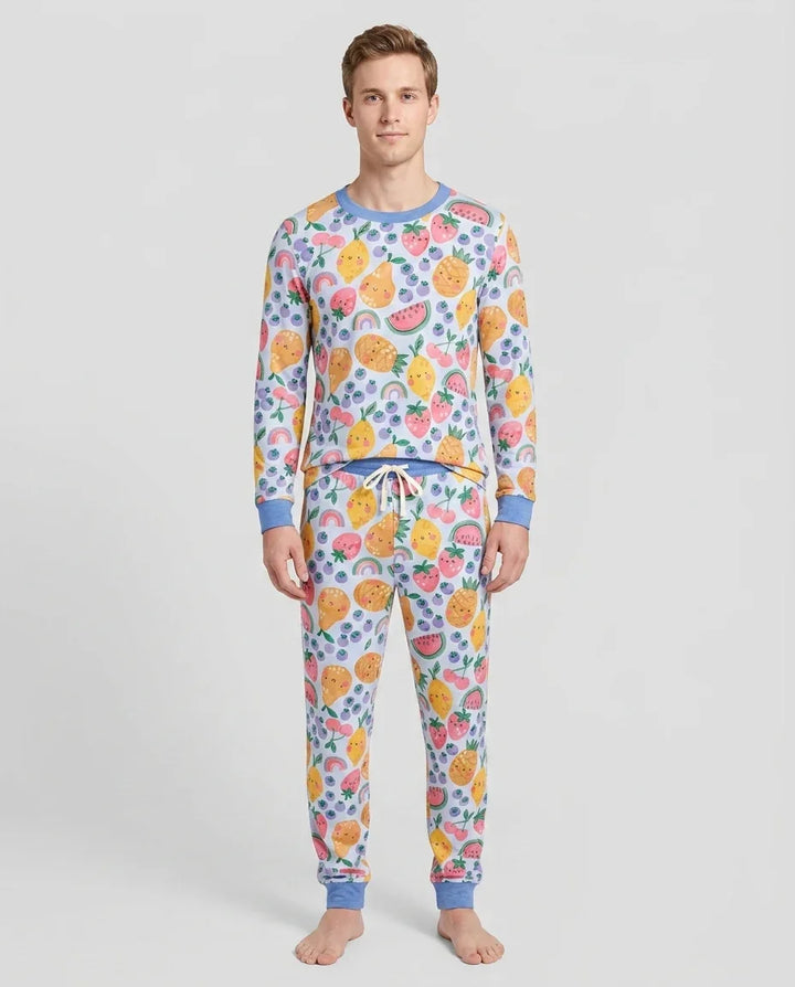 plantilla Conjunto de Pijama de Bambú para Hombre
