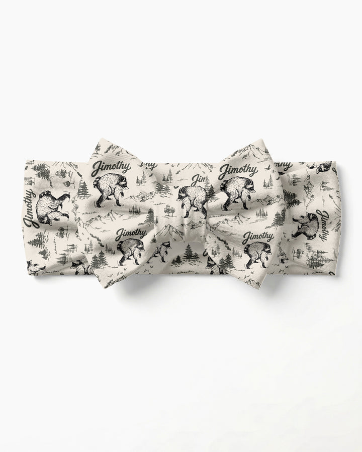 Vintage Jimothy Racoon Family Matching Headband