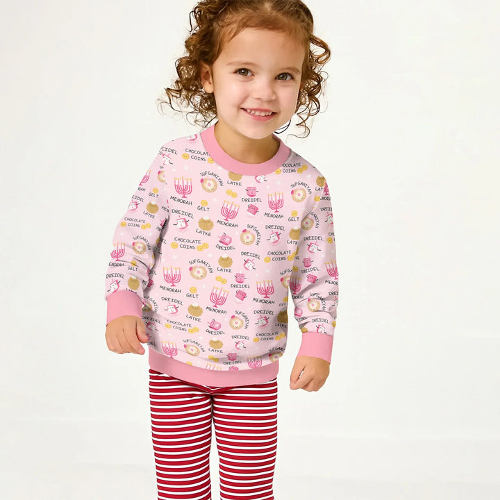 Family Hanukkah Matching Crewneck Sweatshirt