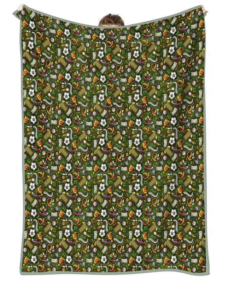 Vorlage Quilt Decke