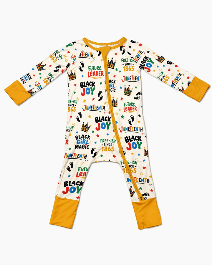 Juneteenth Black Girl Magic Bamboo Convertible Zippy