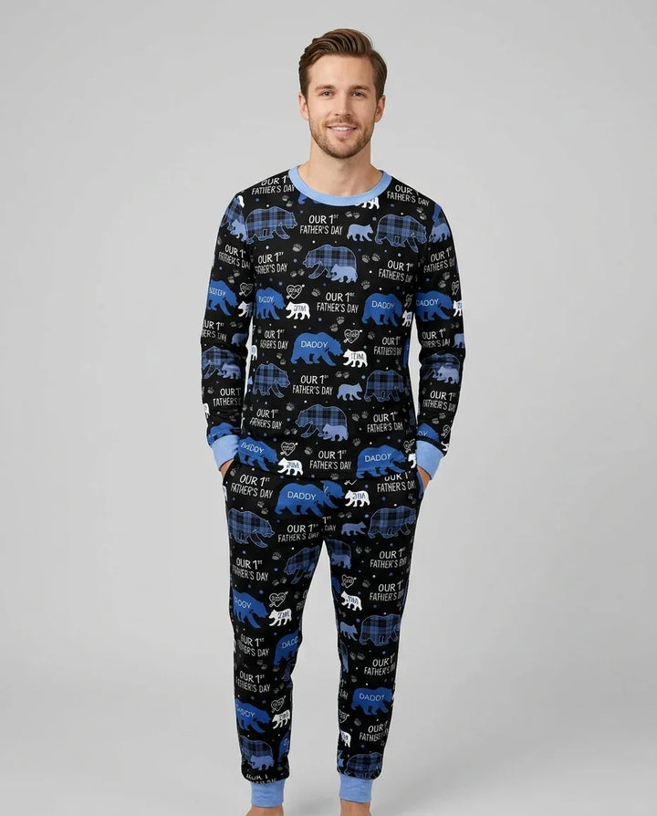 Vorlage Benutzerdefiniertes Herren-Pyjama-Set
