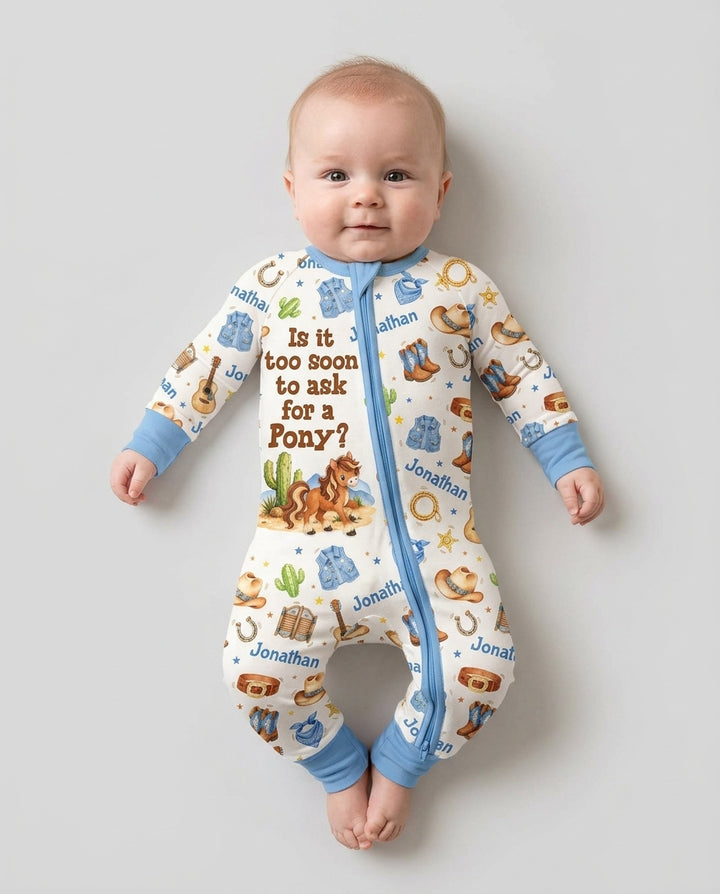 Is It Too Soon To Ask For A Pony Custom Name Bamboo Convertible Zippy