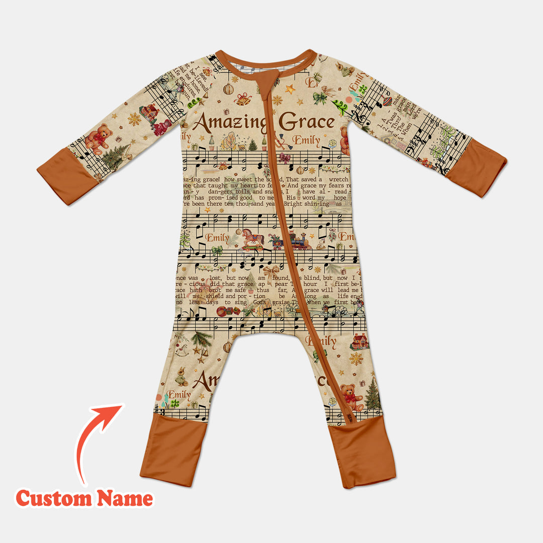 Amazing Grace Custom Name Convertible Zippy