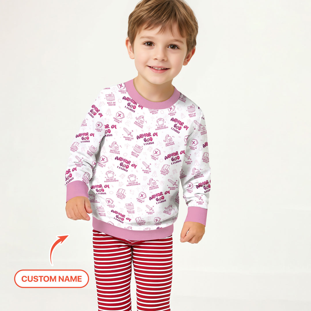 Armor of God Custom Name Crewneck Sweatshirt