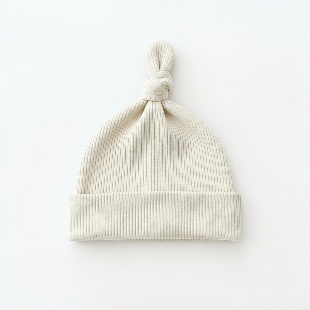 Ribbed Bamboo Knotted Hat