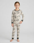Vintage Jimothy Racoon Family Matching Bamboo Two Piece Long Sleeve Pajama Set